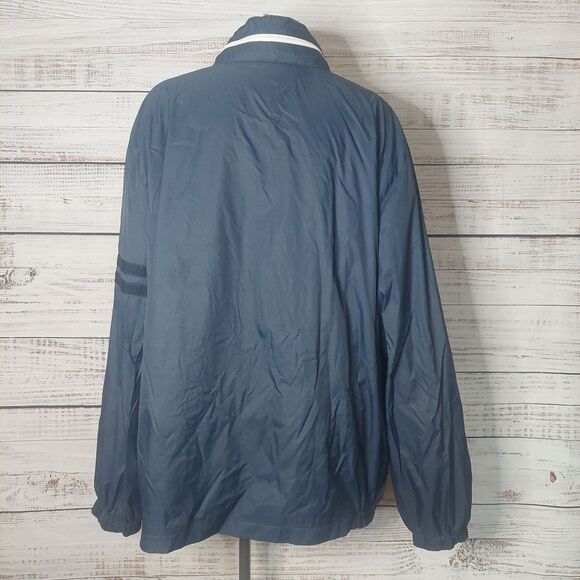 Tommy Hilfiger Blue Windbreaker with Zipaway Hoddie - Picture 5 of 11